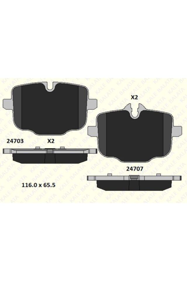 BALATA F10 ARKA 5.35 5.25