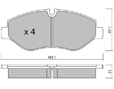 BALATA SPRINTER ÖN Y.M 315 318