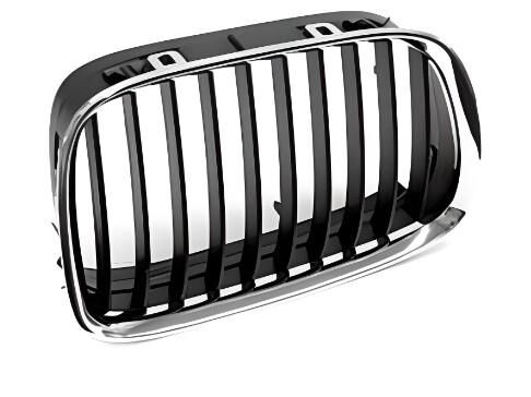 Panjur E39 Krom/Siyah Sağ 1996-00 51138159316