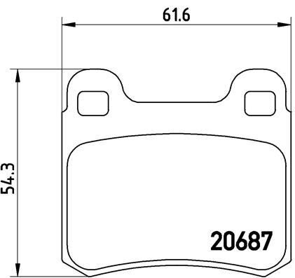 Balata 124 201 Arka