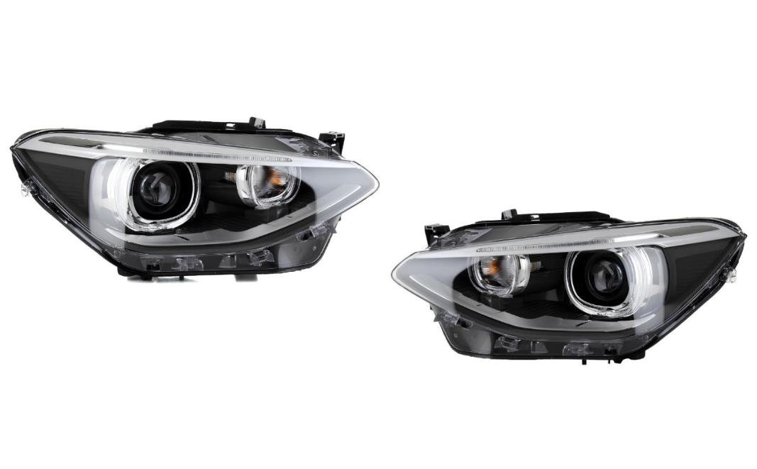 BMW 1 Serisi F20 Far Komple Takım Sağ Sol Bi-Xenon 2011-14 63117296913-914