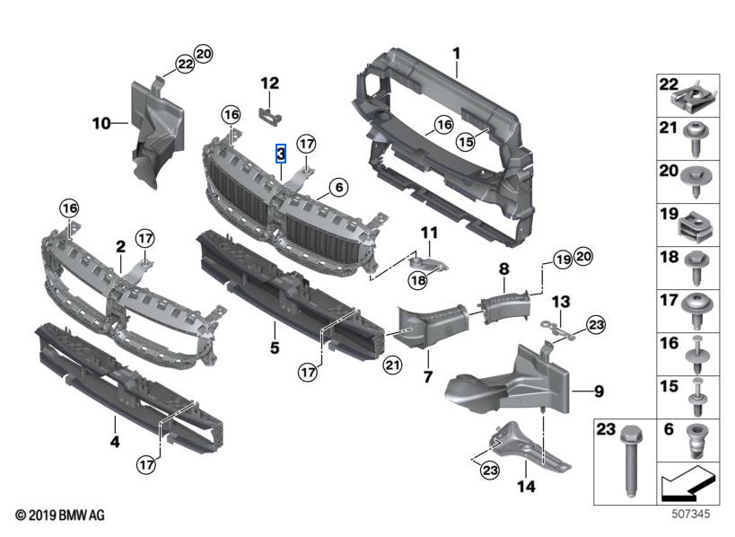 Hava Kelebeği G20 G21 Ön (Motorsuz) 51749465188