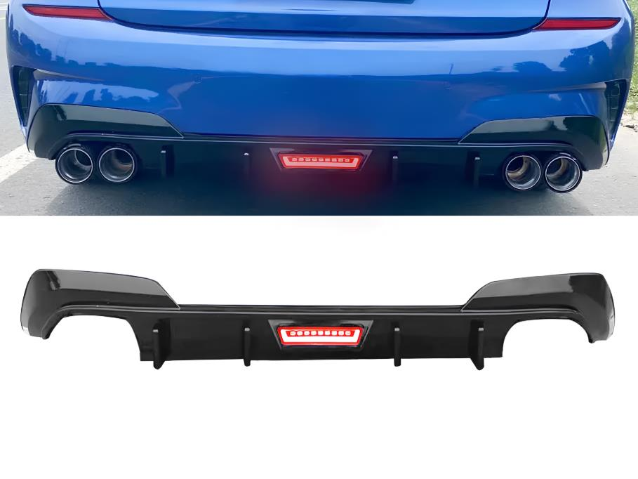 Tampon Difüzörü G20 Arka 4 Çıkış Piano Siyah