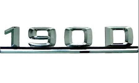 Bagaj Yazısı -190D- W201